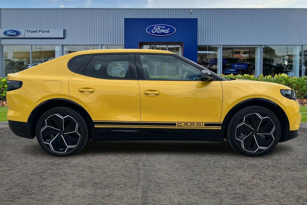 Ford Capri Extended Range 77Kwh Premium Suv Yellow #3