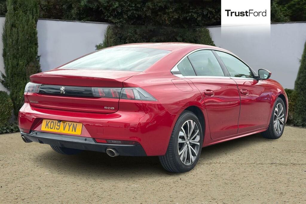 Peugeot 508 1.6 Puretech Allure Eat8 With Front Rear Sen Red #4