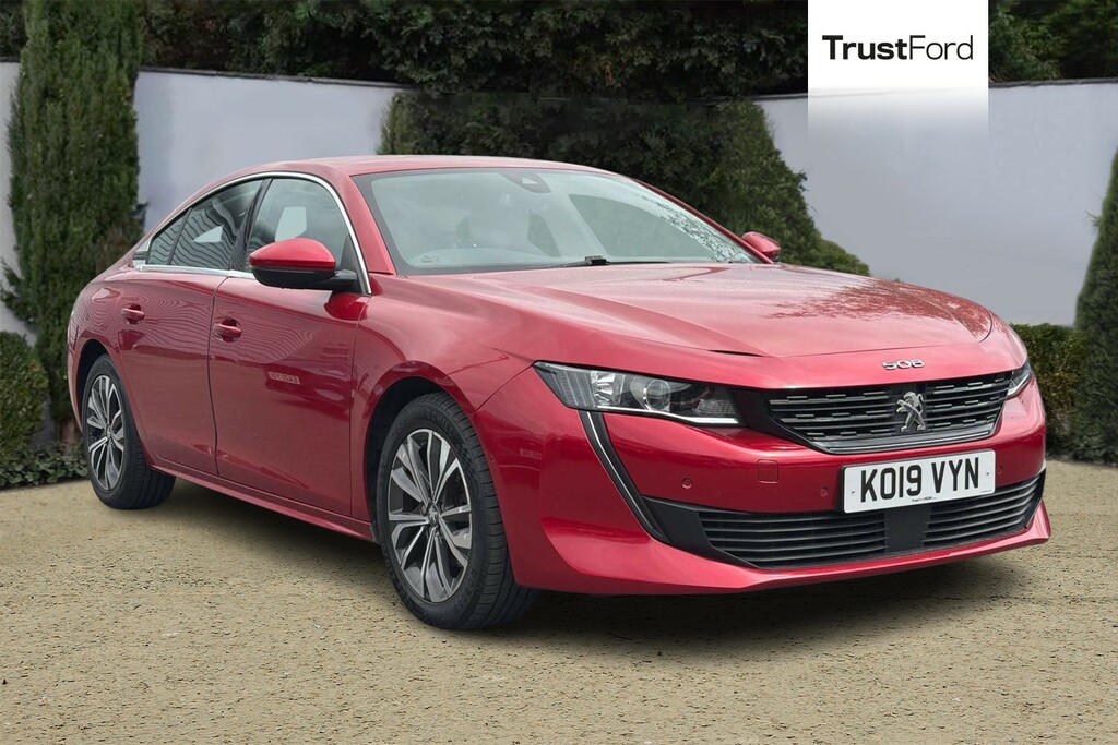 Peugeot 508 1.6 Puretech Allure Eat8 With Front Rear Sen Red