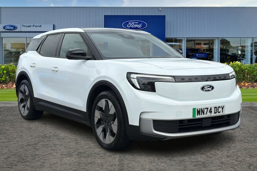 Ford Explorer Extended Range 77Kwh Premium Suv White
