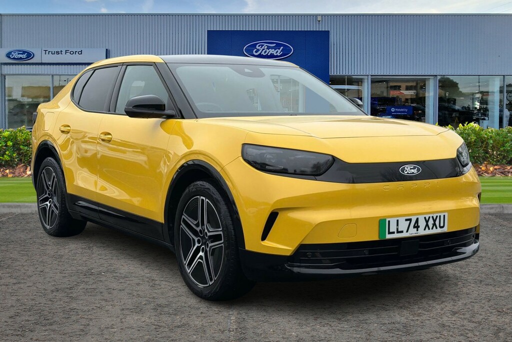Ford Capri 210Kw Premium 77Kwh Yellow #1
