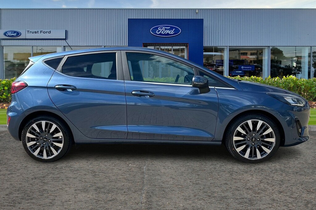 Ford Fiesta 1.0T Ecoboost Mhev Titanium X Hatchback Blue #3