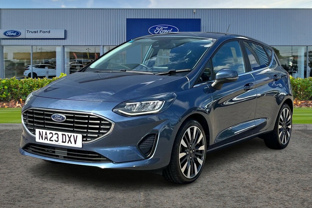 Ford Fiesta 1.0T Ecoboost Mhev Titanium X Hatchback Blue #5