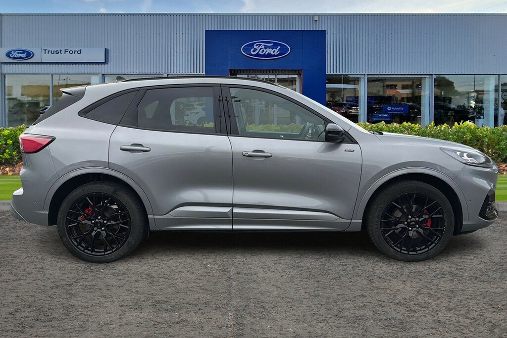 Ford Kuga 2.5 Duratec 14.4Kwh Black Package Edition Suv Silver #3