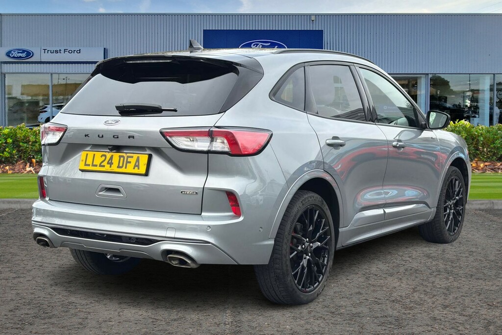 Ford Kuga 2.5 Duratec 14.4Kwh Black Package Edition Suv Silver #4