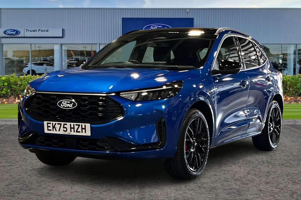 Ford Kuga 2.5 Duratec 14.4Kwh St-line X Black Package Suv Blue #5