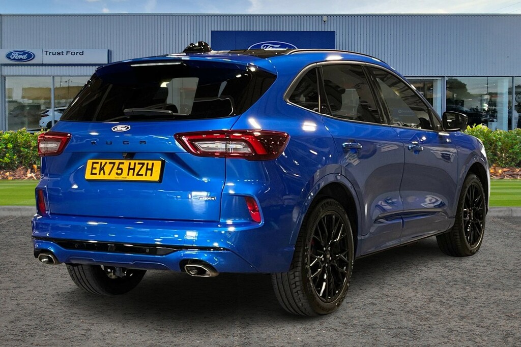 Ford Kuga 2.5 Duratec 14.4Kwh St-line X Black Package Suv Blue #4