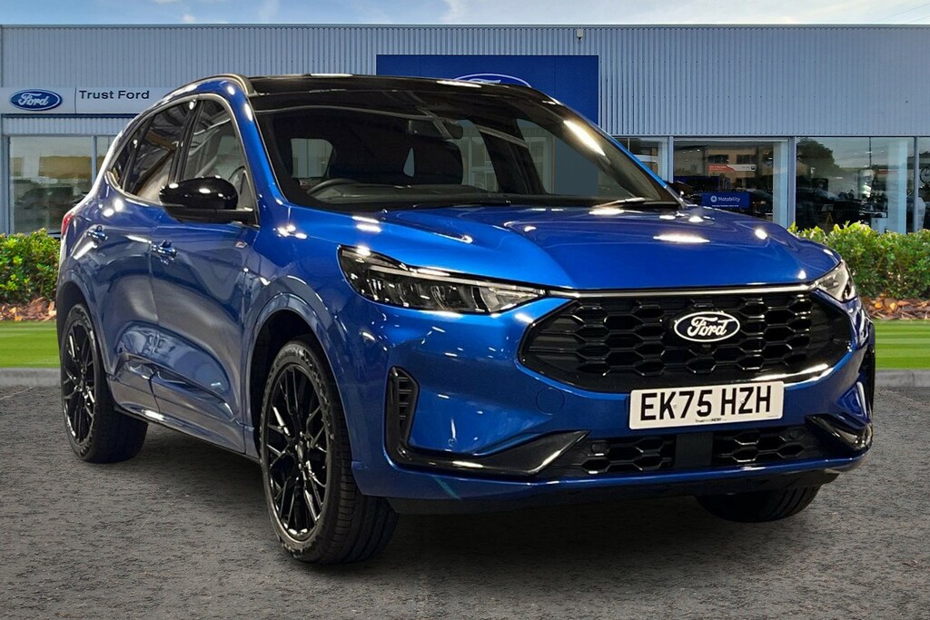 Ford Kuga 2.5 Duratec 14.4Kwh St-line X Black Package Suv Blue
