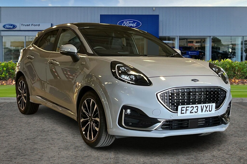 Ford Puma 1.0T Ecoboost Mhev St-line Vignale Suv Grey