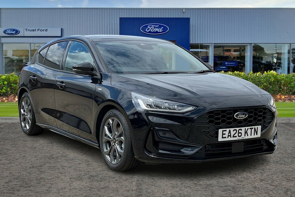 Ford Focus 1.0T Ecoboost Mhev St-line Hatchback Hy Black