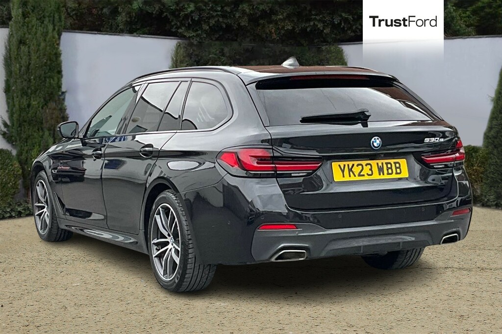 BMW 5 Series 530E M Sport Tech Packheated Seats - YK23WBB Black #2