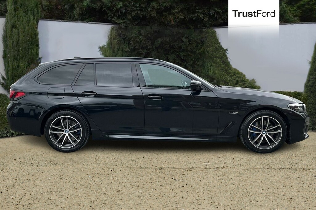 BMW 5 Series 530E M Sport Tech Packheated Seats - YK23WBB Black #3