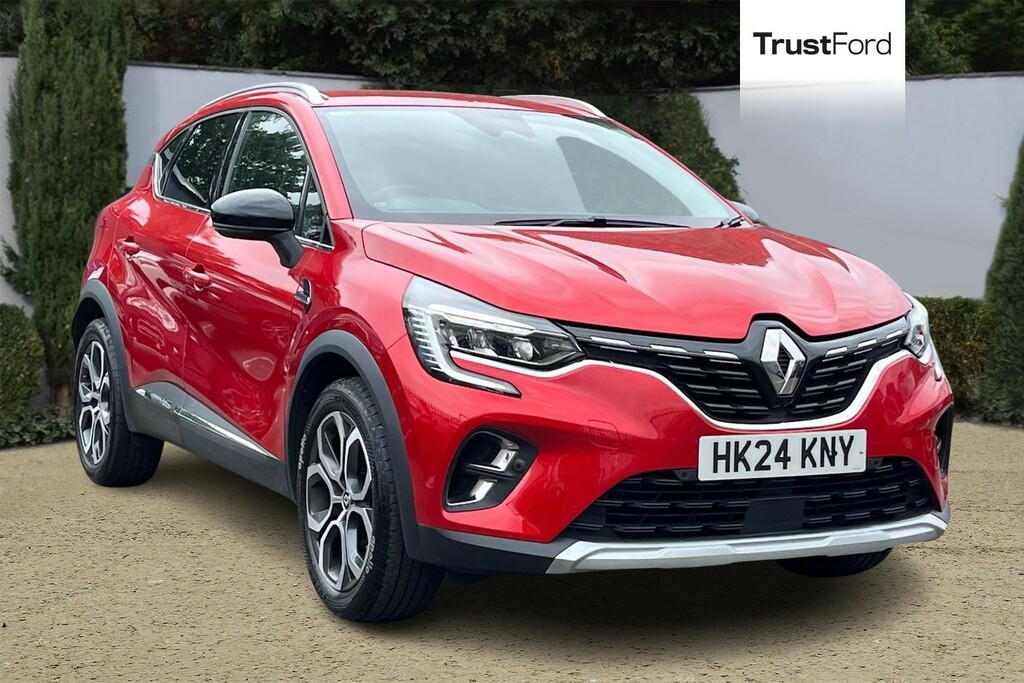 Renault Captur 1.0 Tce Techno Suv - Reversing Camera With Par Red