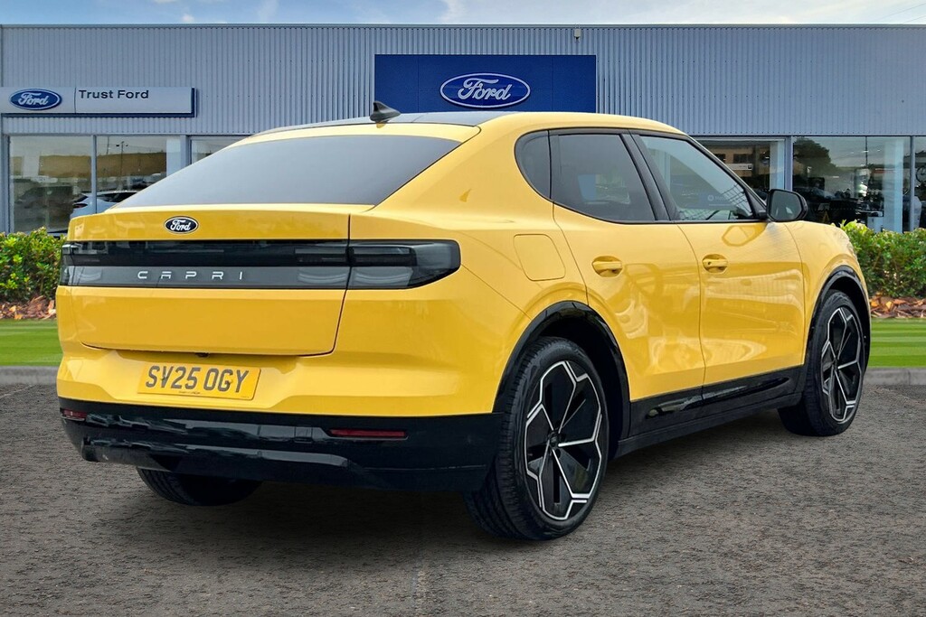 Ford Capri 250Kw Premium 79Kwh Awd Driver Assist Yellow #4