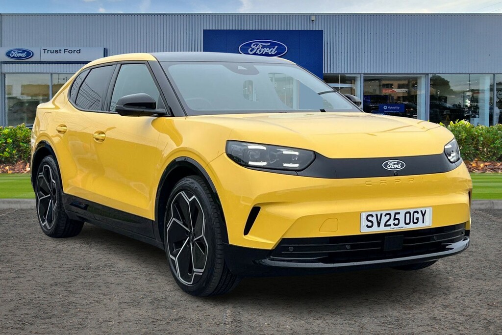Ford Capri 250Kw Premium 79Kwh Awd Driver Assist Yellow