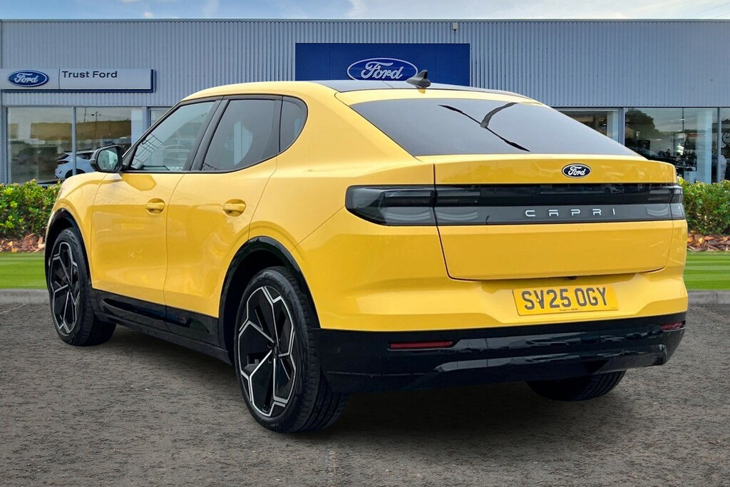 Ford Capri 250Kw Premium 79Kwh Awd Driver Assist Yellow #2