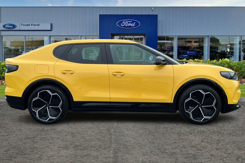 Ford Capri 250Kw Premium 79Kwh Awd Driver Assist Yellow #3