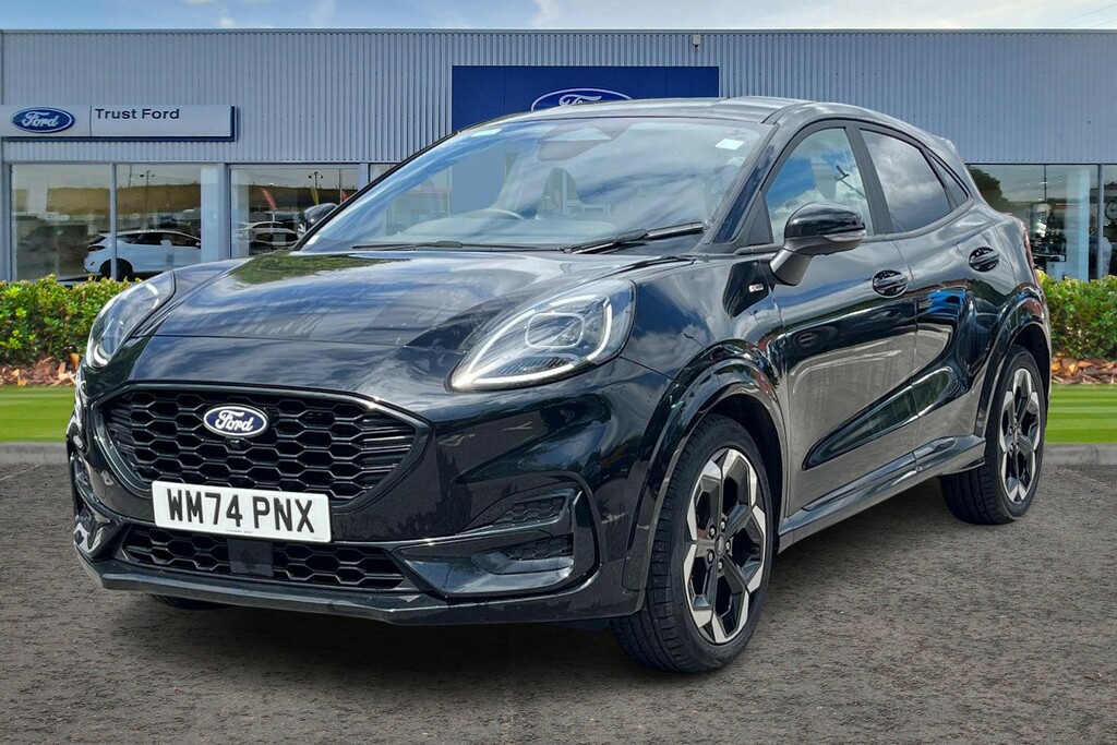 Ford Puma 1.0 Ecoboost Hybrid Mhev St-line X Digital Das WM74PNX Black #5