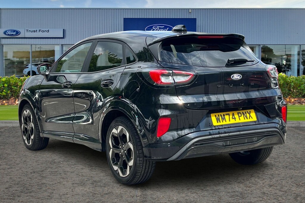 Ford Puma 1.0 Ecoboost Hybrid Mhev St-line X Digital Das WM74PNX Black #2