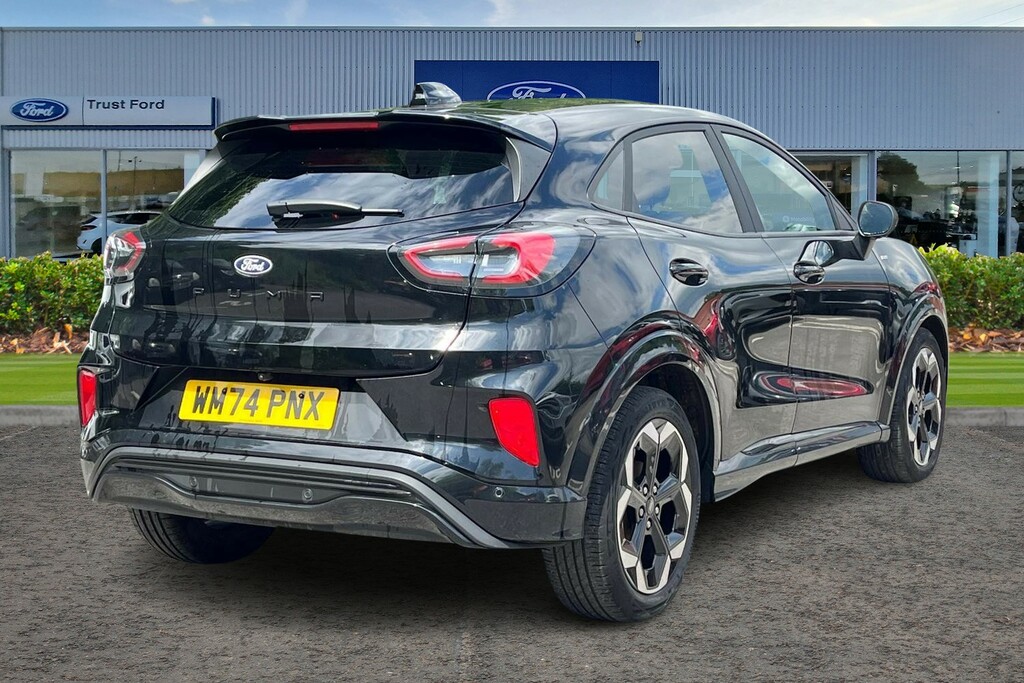 Ford Puma 1.0 Ecoboost Hybrid Mhev St-line X Digital Das WM74PNX Black #4