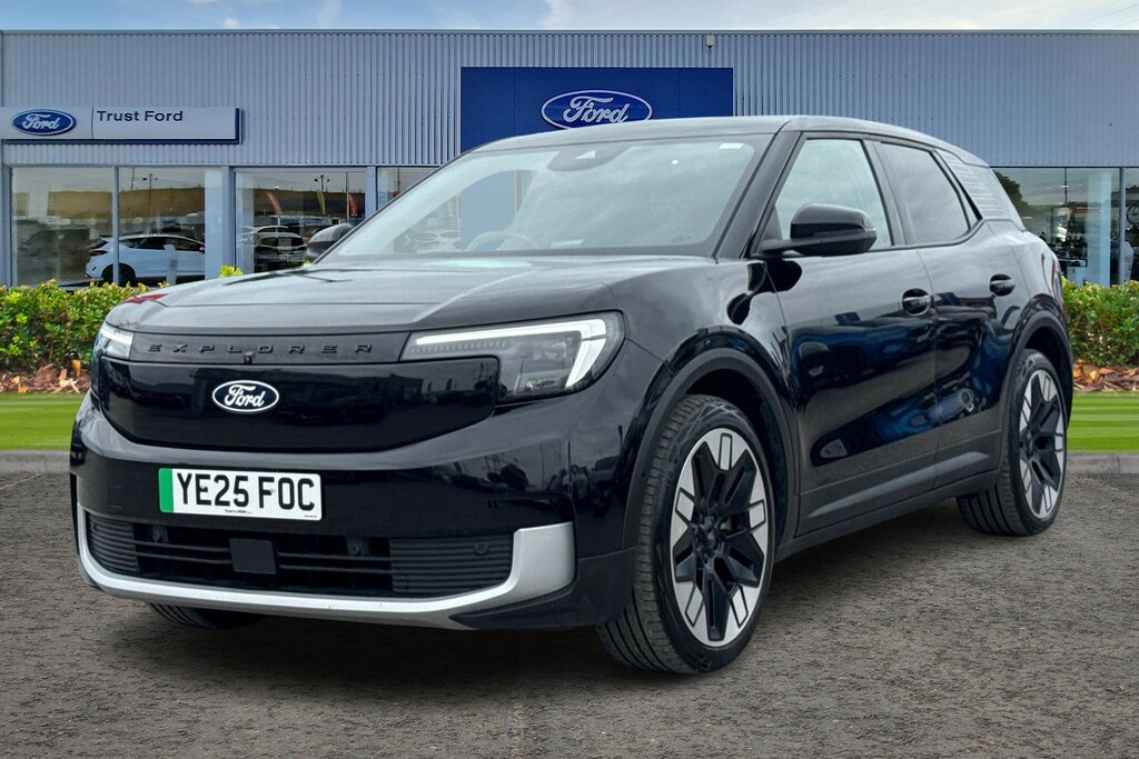 Ford Explorer Extended Range 77Kwh Premium Suv Black #5