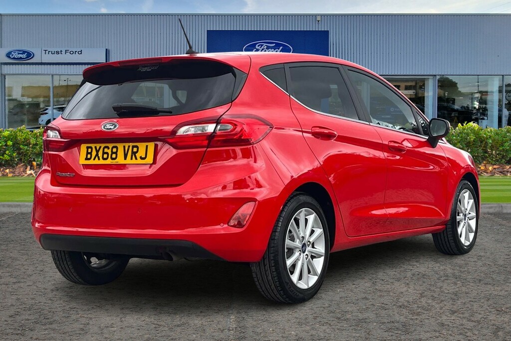 Ford Fiesta 1.0 Ecoboost 125 Titanium Sync 3 - Bluetoot Red #4