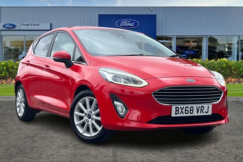 Ford Fiesta 1.0 Ecoboost 125 Titanium Sync 3 - Bluetoot Red
