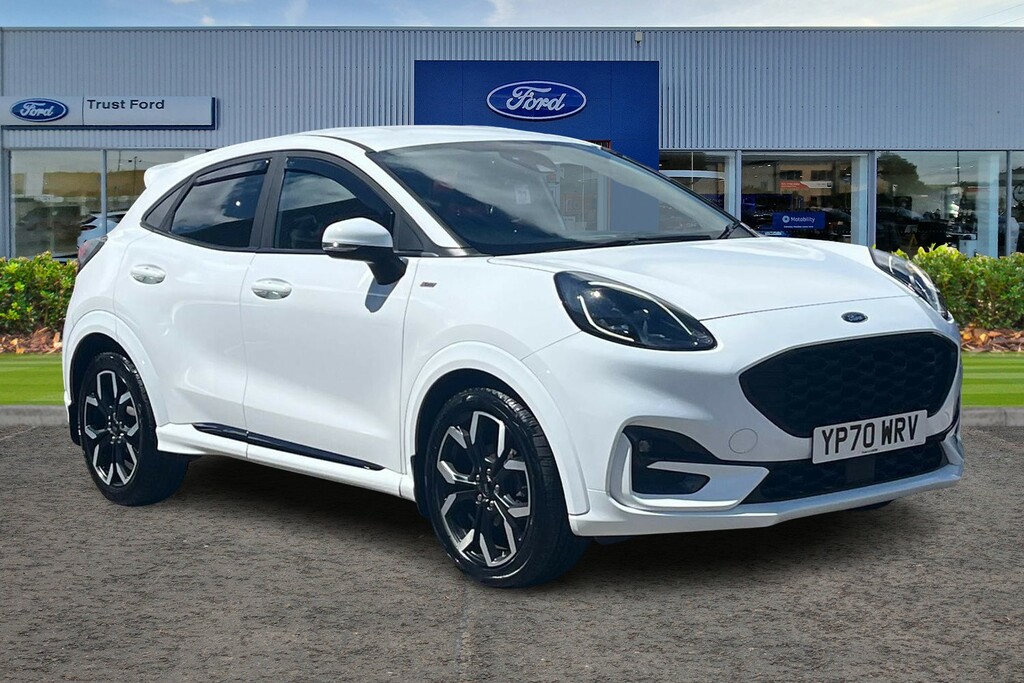 Ford Puma 1.0 Ecoboost Hybrid Mhev St-line X White