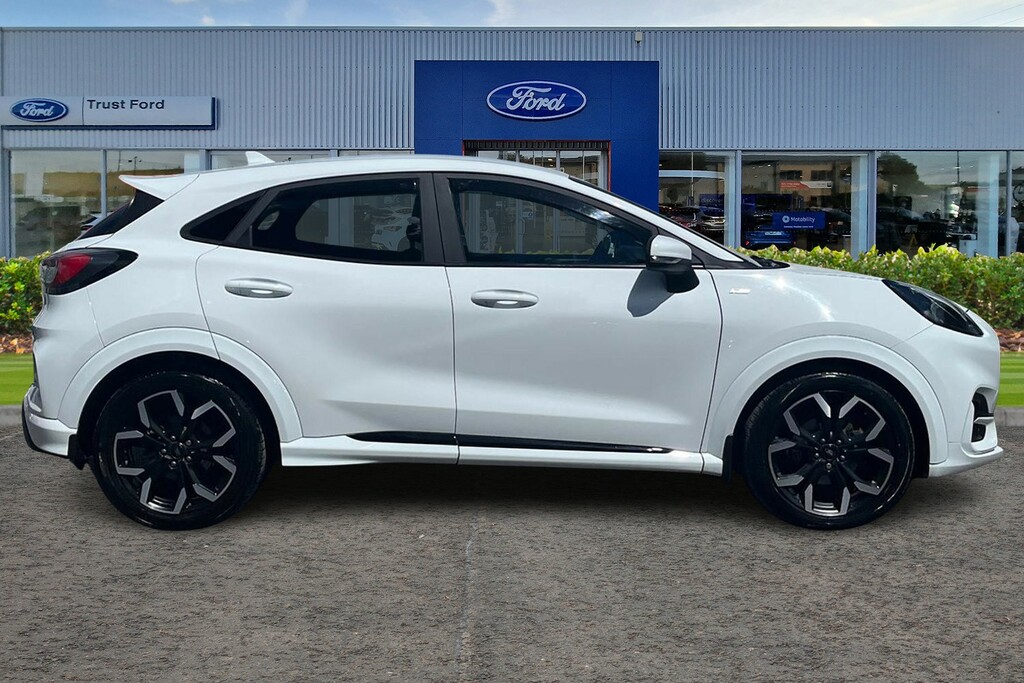 Ford Puma 1.0 Ecoboost Hybrid Mhev St-line X White #3