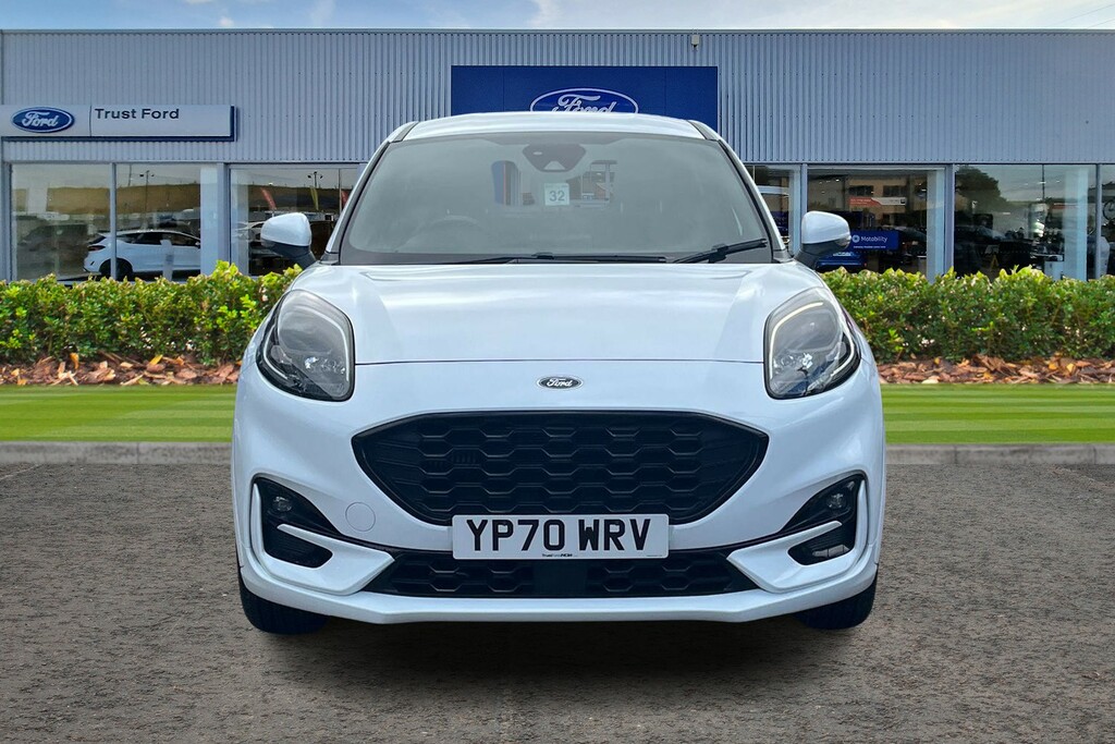 Ford Puma 1.0 Ecoboost Hybrid Mhev St-line X White #6