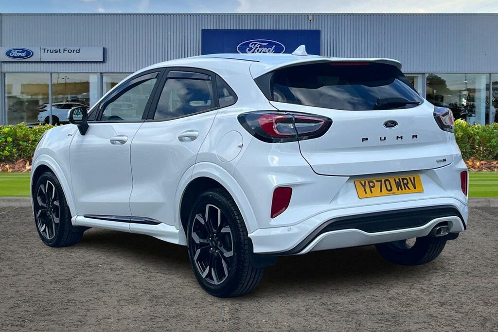 Ford Puma 1.0 Ecoboost Hybrid Mhev St-line X White #2