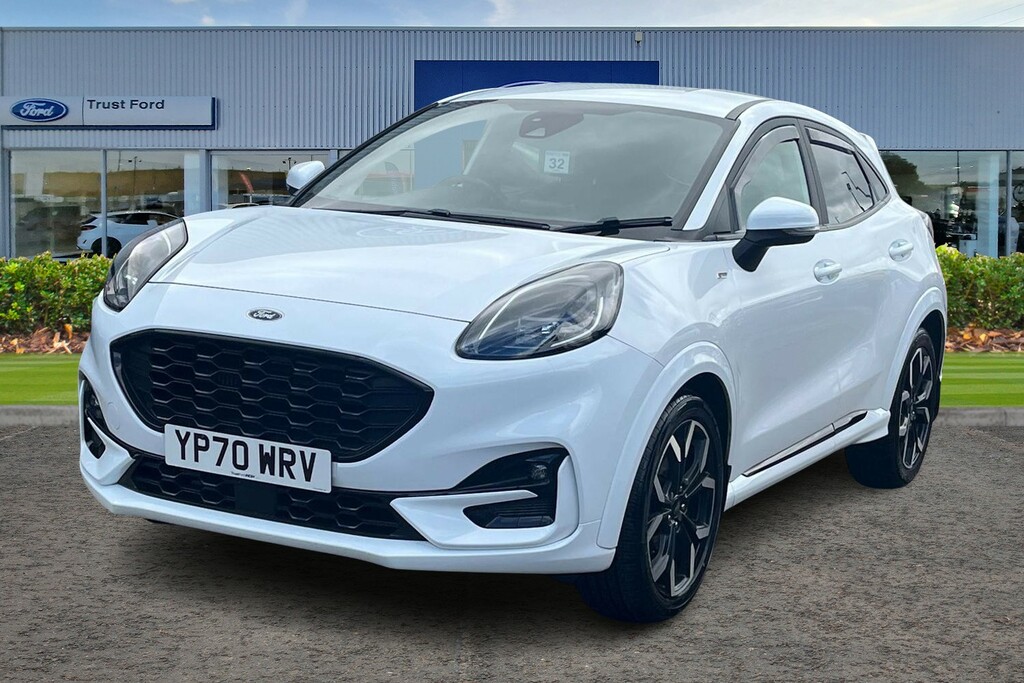 Ford Puma 1.0 Ecoboost Hybrid Mhev St-line X White #5