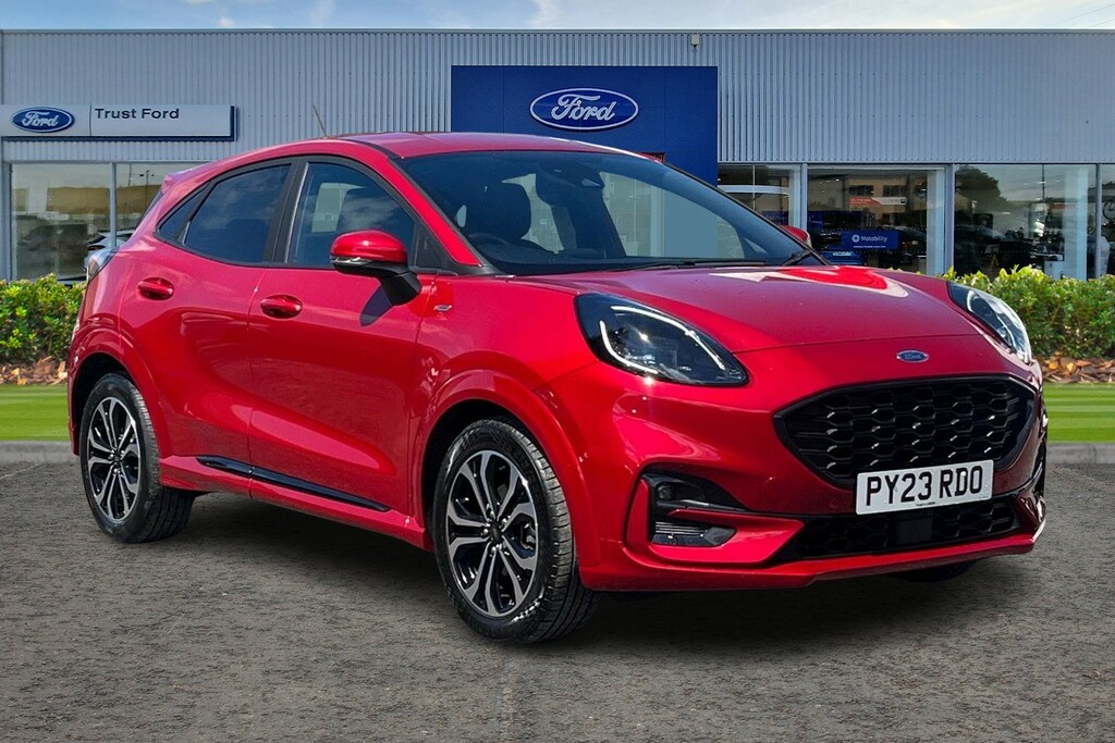 Ford Puma 1.0 Ecoboost Hybrid Mhev St-line Red