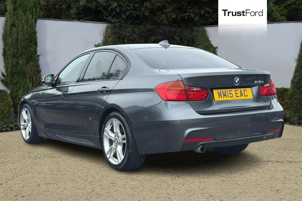 BMW 3 Series 2.0 318D Blueperformance M Sport Saloon Grey #2