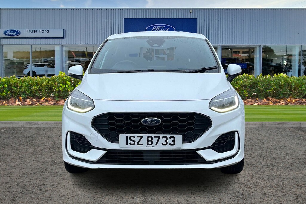 Ford Fiesta 1.0 Ecoboost Hybrid Mhev 155 St-line White #6