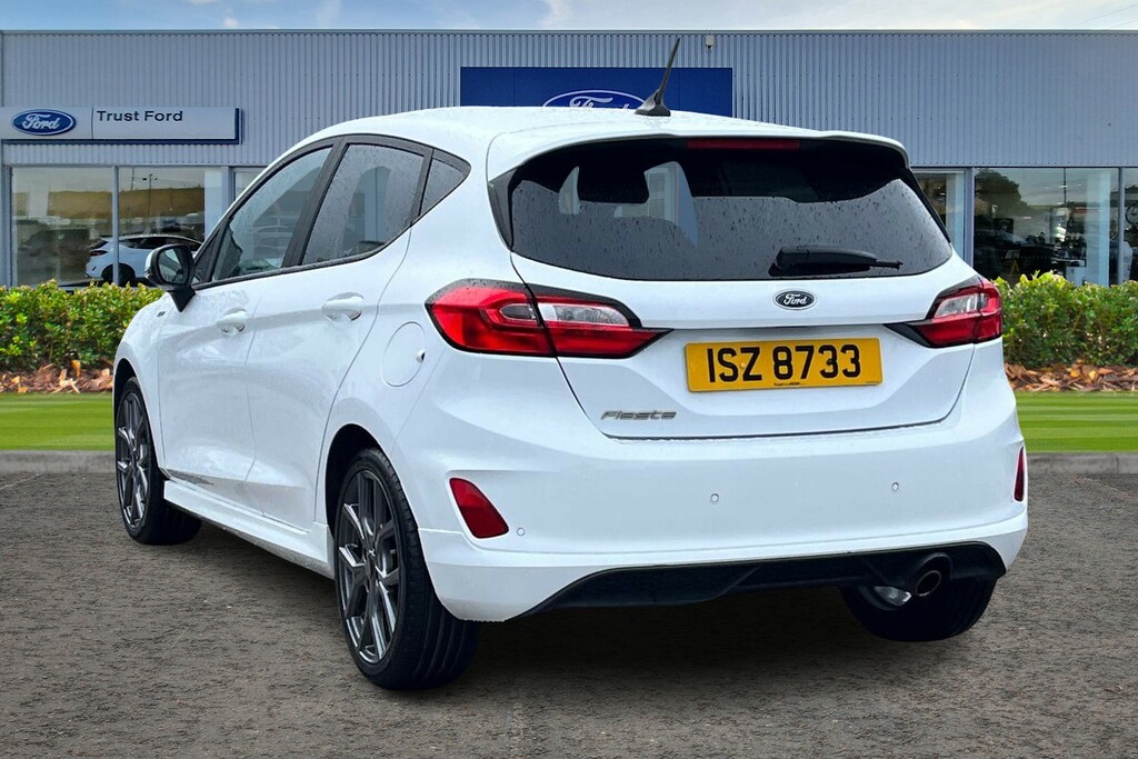 Ford Fiesta 1.0 Ecoboost Hybrid Mhev 155 St-line White #2