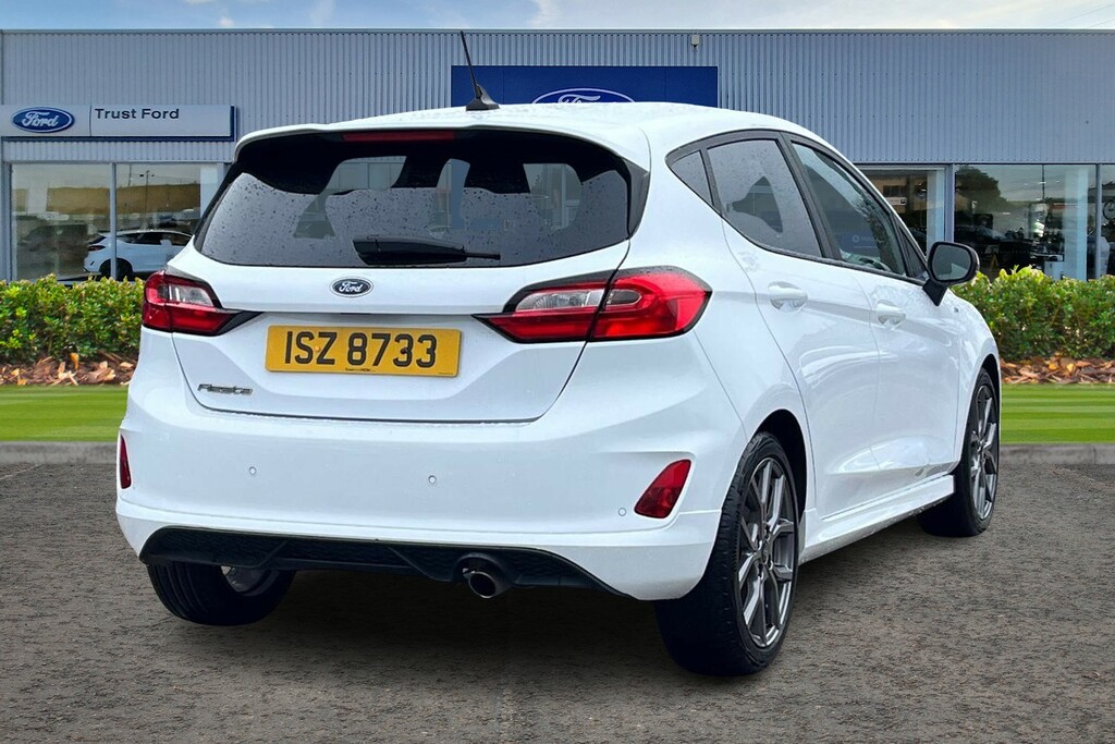 Ford Fiesta 1.0 Ecoboost Hybrid Mhev 155 St-line White #4