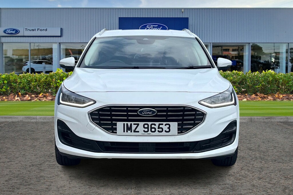 Ford Focus 1.0 Ecoboost Hybrid Mhev 155 Titanium X IMZ9653 White #6