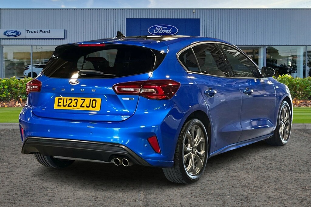 Ford Focus 1.0 Ecoboost Hybrid Mhev 155 St-line Blue #4