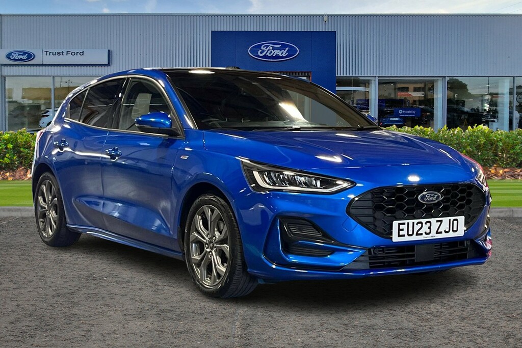 Ford Focus 1.0 Ecoboost Hybrid Mhev 155 St-line Blue