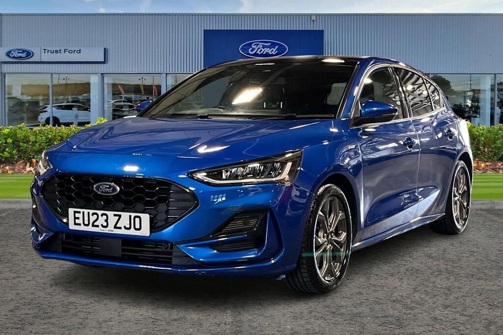 Ford Focus 1.0 Ecoboost Hybrid Mhev 155 St-line Blue #5