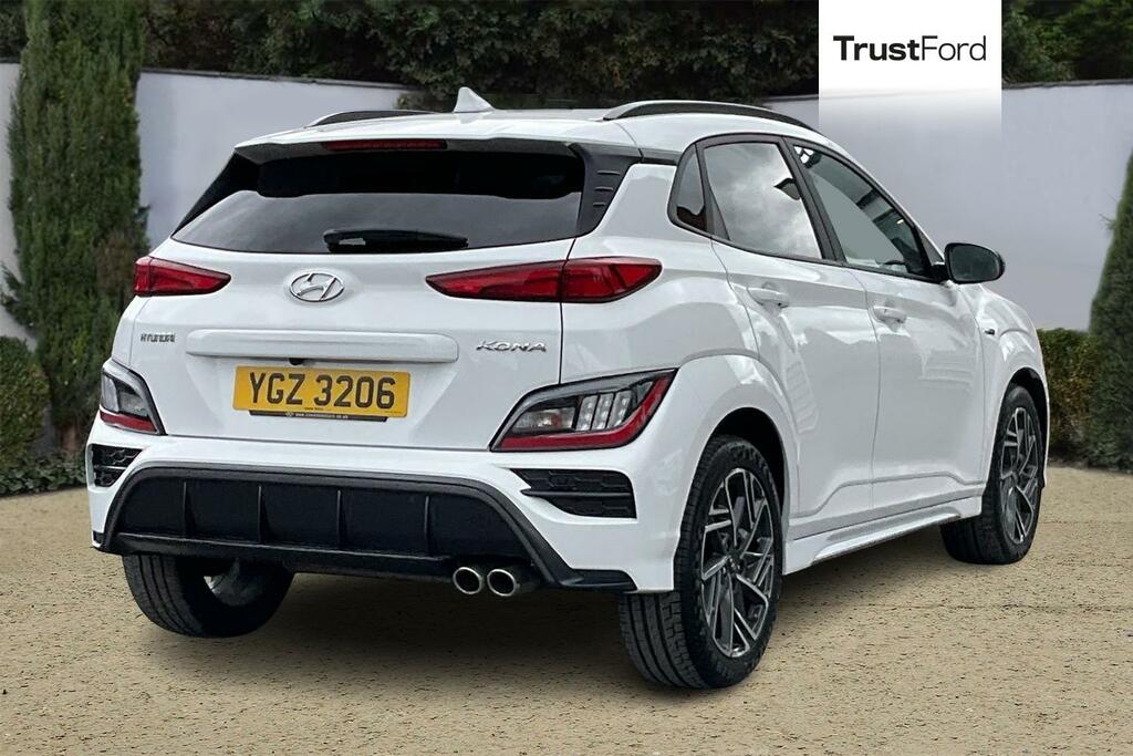 Hyundai Kona 1.0 Tgdi 48V Mhev N Line White #4