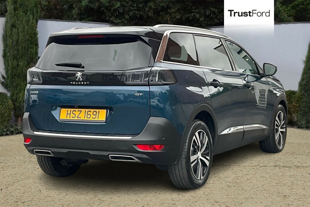 Peugeot 5008 1.5 Bluehdi Gt Eat8 Blue #4