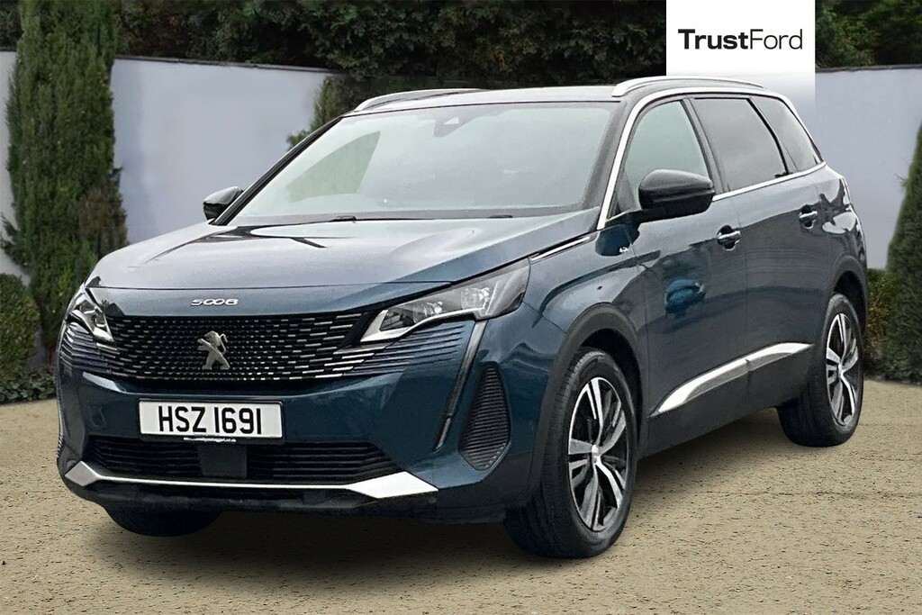 Peugeot 5008 1.5 Bluehdi Gt Eat8 Blue #5
