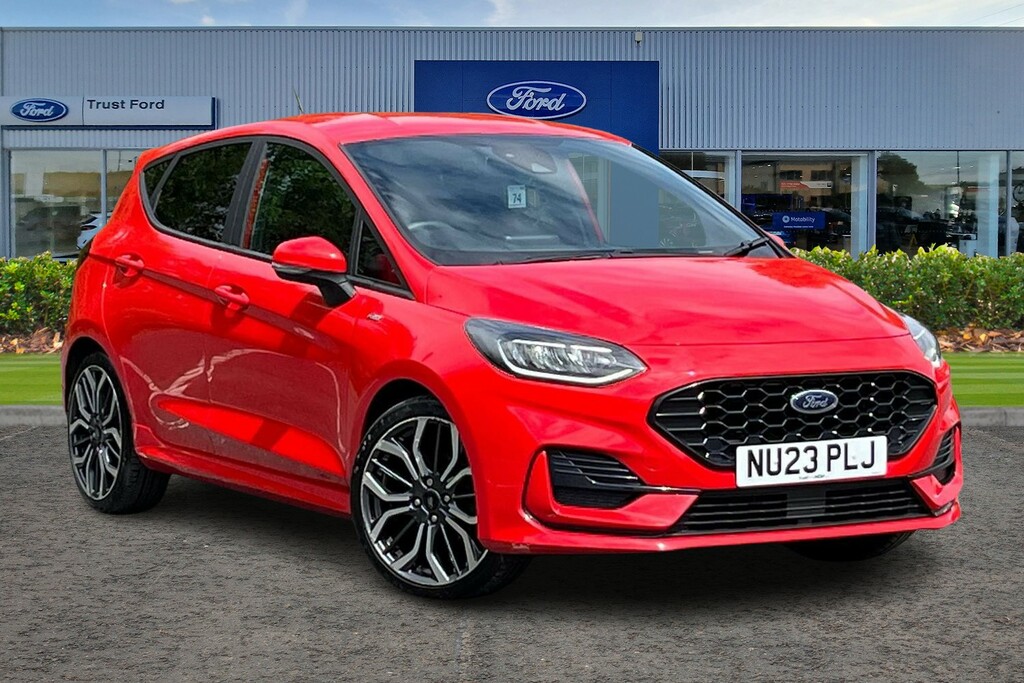 Ford Fiesta 1.0 Ecoboost St-line X Red