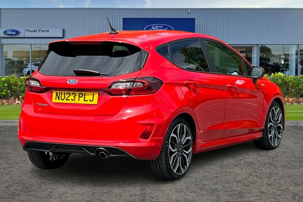 Ford Fiesta 1.0 Ecoboost St-line X Red #4
