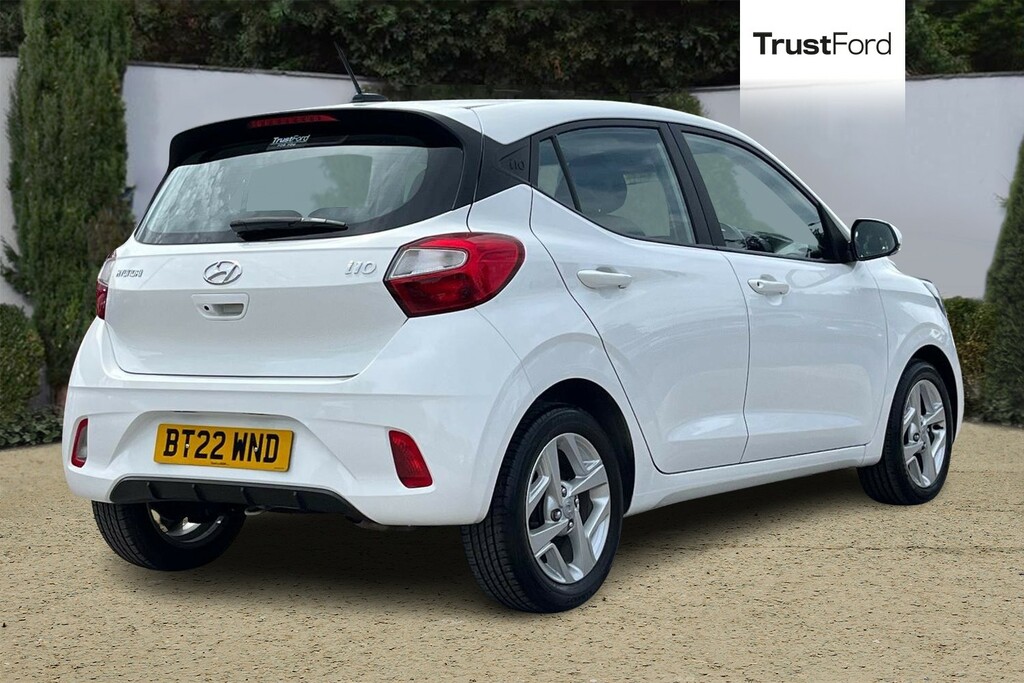 Hyundai I10 1.2 Mpi Se Connect Bluetooth Usb Conne White #4