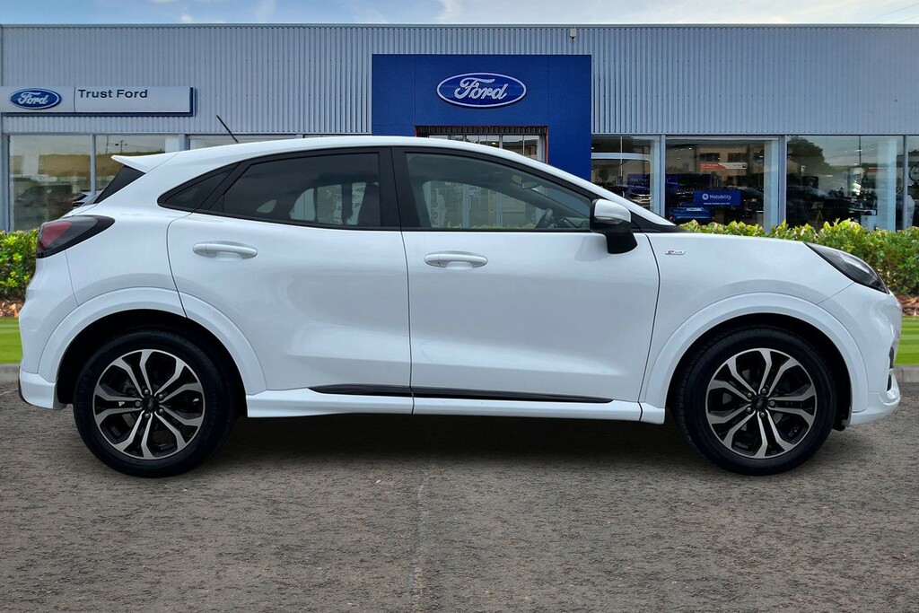 Ford Puma 1.0 Ecoboost Hybrid Mhev St-line Sync 3 - W White #3