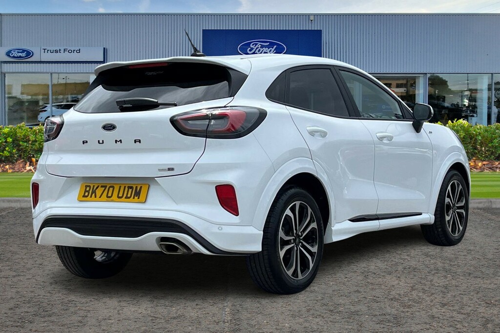 Ford Puma 1.0 Ecoboost Hybrid Mhev St-line Sync 3 - W White #4