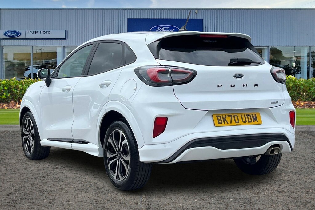 Ford Puma 1.0 Ecoboost Hybrid Mhev St-line Sync 3 - W White #2